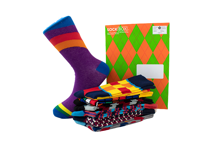 Twelve Month Letterbox Jox Socks and Boxers Subscription Box