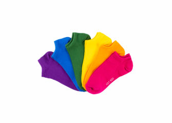 Women's Solid Ped 6 Pack Sock By Hot Sox (Assorted 2)