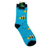 Kids Travelling Bees (Blue) sock from Rex by SOCKBOX